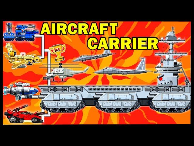 Aircraft Carrier - Monster Tank | WOT | Мега танки VS Босс | Мультики про танки | WOT Tank Cartoon