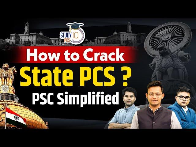 How to Crack the State PCS Exam  | State PCS | StudyIQ PCS