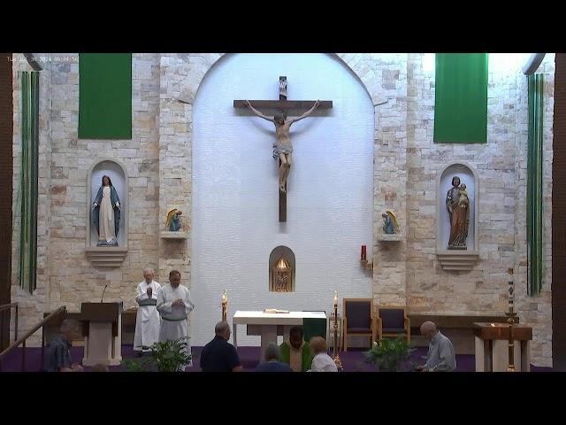 8am Rosary & 8:30am Mass at SMCC, 7/30/2024