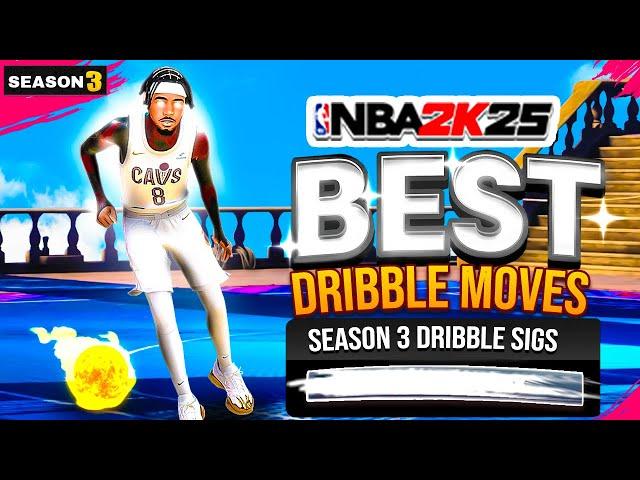 the #1 BEST Dribble Moves in SEASON 3!! FASTEST Dribble moves to use!! NBA 2K25