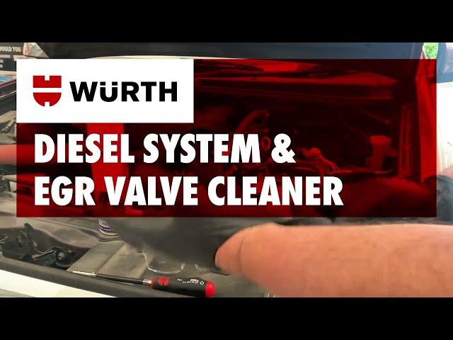 Wurth Diesel System and EGR Valve cleaner