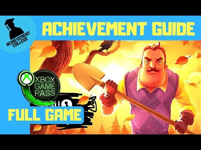 Hello Neighbor - Full Game Walkthrough - ALL ACHIEVEMENTS