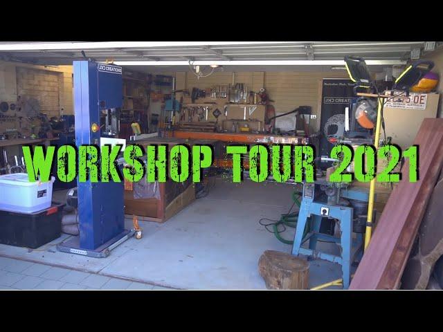 Workshop Tour 2021 || What's In My Shop