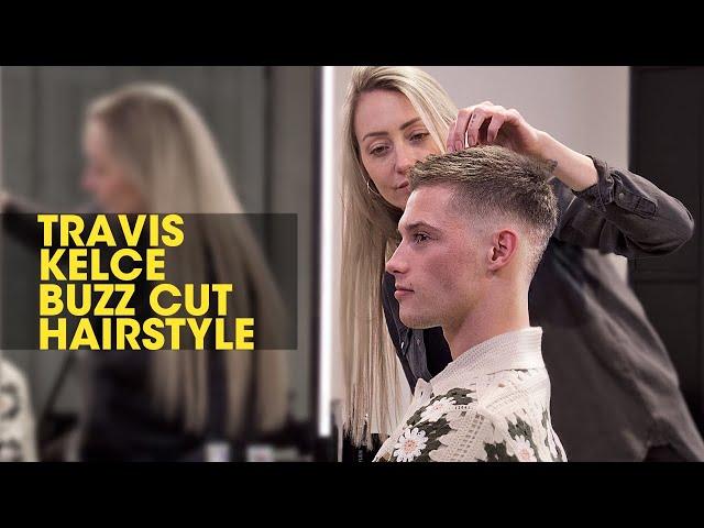 Travis Kelce Hairstyle ‍️ BUZZ CUT