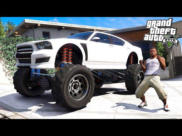 Сюрприз для ФРАНКЛИНА! Превратил его МАШИНУ в ЭТО! - GTA 5 (Моды ГТА 5)