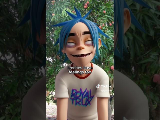 2D makes a poem #gorillaz #2d #poem #slay (gorillaz video from TikTok)