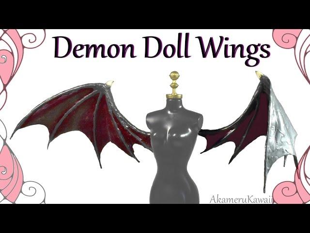 How to; Demon Doll Wings Tutorial