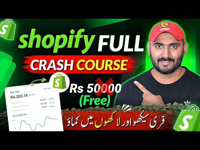 Shopify Dropshipping Full Course 2024 | Shopify Tutorial For Beginners