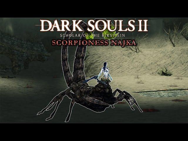 Scorpioness Najka NG+7 - Boss Fight - Dark Souls II SOTFS