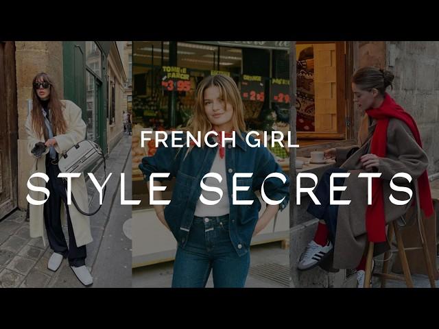 6 Effortless FRENCH GIRL STYLE SECRETS You Need to Try