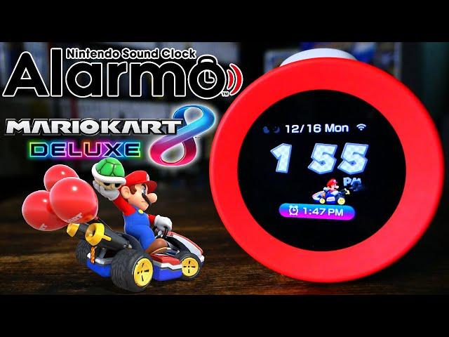 Nintendo Alarmo Mario Kart 8 Deluxe DLC Alarms Review & Demo