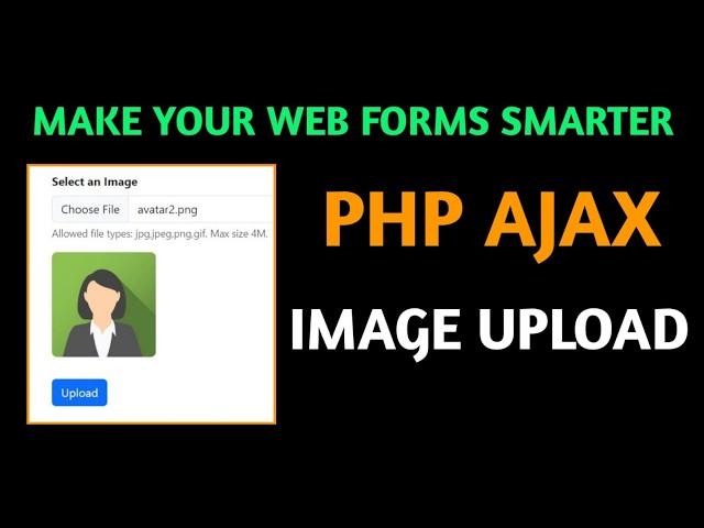 PHP AJAX Image Upload Tutorial with Preview, Display and Delete Image