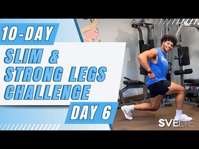 The Best Exercises For Toned Glutes -- 10-Day Slim And Strong Legs Challenge Day 6