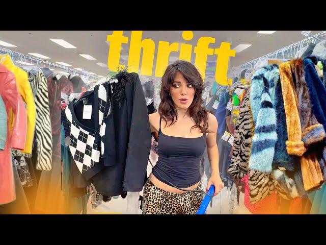 THRIFT w/ ME FOR FALL 2024! (+ try-on thrift haul)