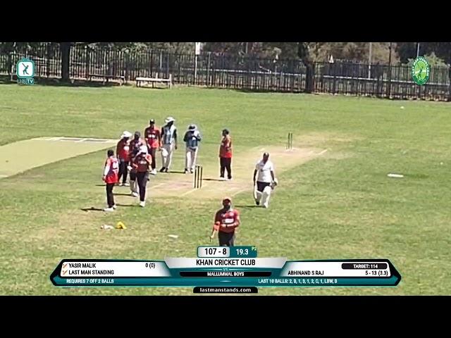 Mallummal boys vs Khan Cricket Club | Johannesburg | South Africa