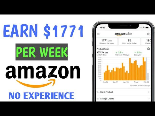 Earn $1000/week on amazon with no Experience| Use #6 Method to make money online easy.