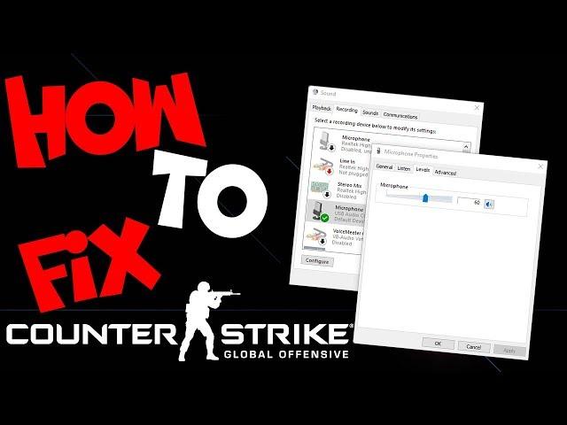 HOW TO FIX CSGO AUTO 100 MIC VOLUME!!! 2022