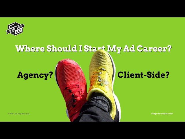 Ad Career: Agency Vs. Client-Side