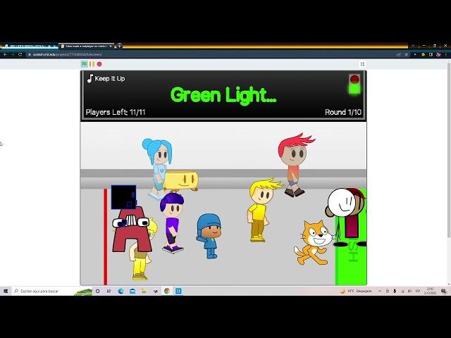 RED LIGTH GREEN LIGTH Server 1  Players 11