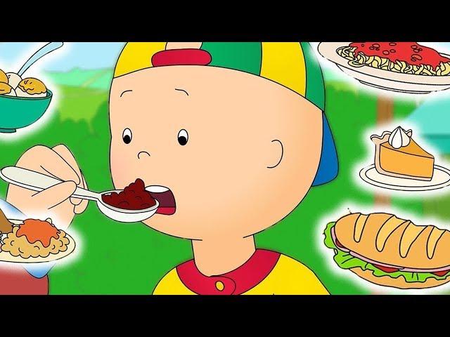 Caillou et la Nourriture | Caillou en Français