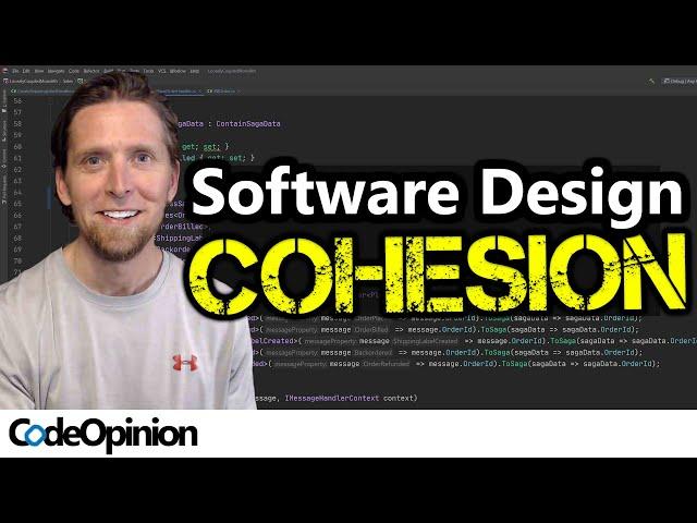 Highly COHESIVE Software Design to tame Complexity