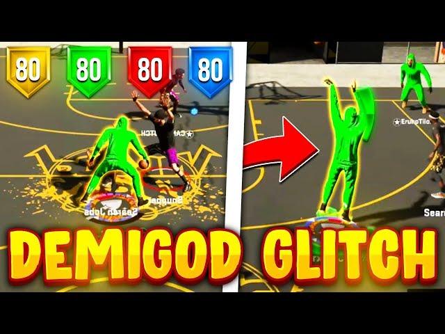 NEW NBA 2K20 DEMIGOD GLITCH EXPOSED! SPEEDBOOST & MOMENTUM WITH A 7'3 CENTER IN PARK! 1V1 vs DEMIGOD