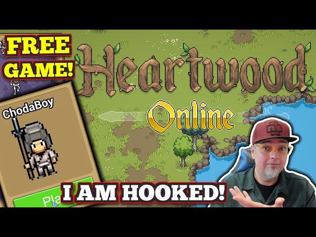 I Am Hooked On This Game! Heartwood Online - A Retro Inspired MMO With A TON Of Potential!