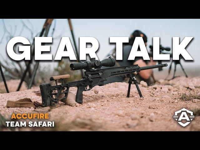 Gear Talk: Accufire Team Safari by Competition Dynamics