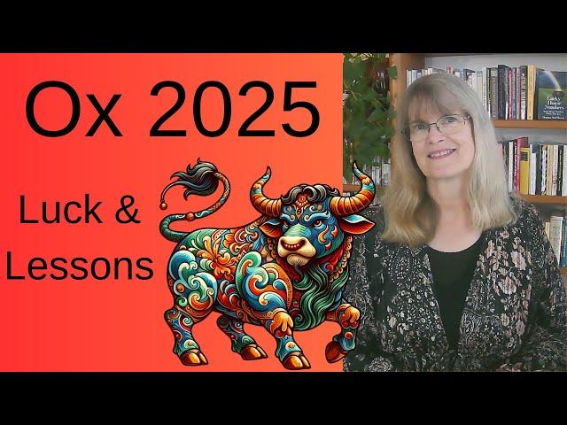 Ox – Chinese astrology 2025: Luck and Lessons