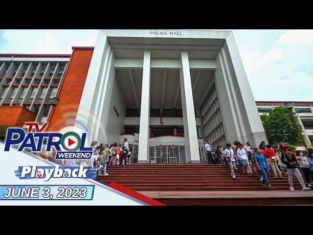 TV Patrol Weekend Playback | June 3, 2023