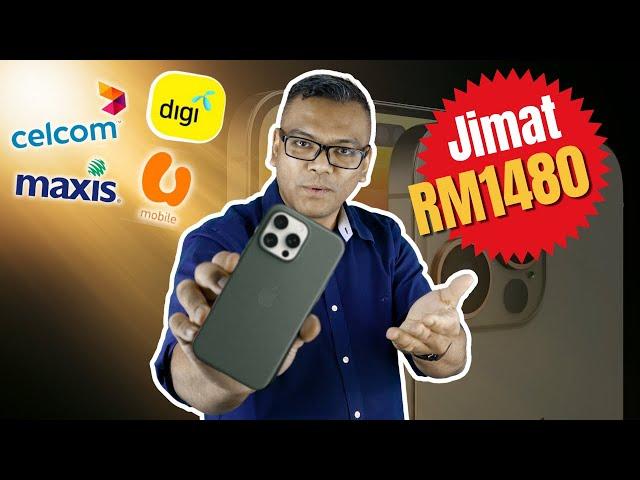 Beli iPhone 15 PRO MAX pakai TELCO jom! [Consumer] Jimat RM1,480 kot?!