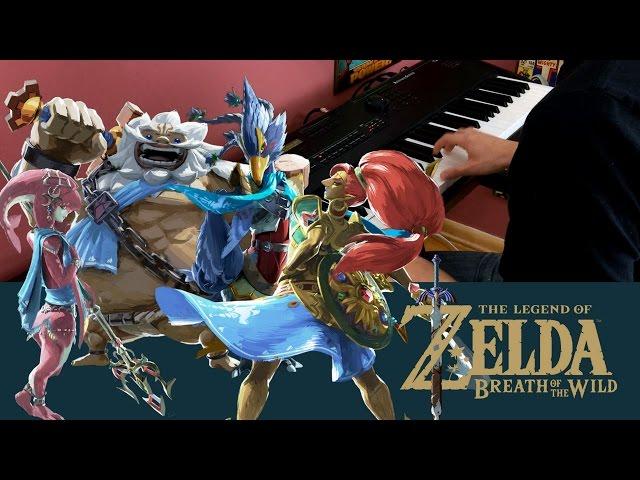 The Legend of Zelda: Breath of the Wild | Champion Themes - Piano Medley