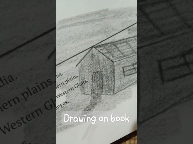 DRAWING OF BOOK