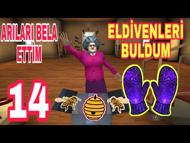 Scary Teacher 3D 14. Bölüm  / Level |  Eldiven Nerede - Arı Bölümü Nasıl Geçilir