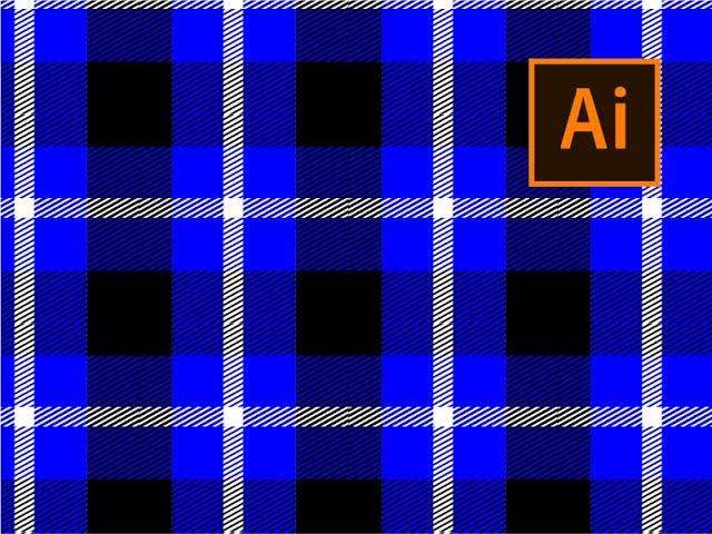 How To Make Twill Plaid Pattern Texture in Adobe Illustrator