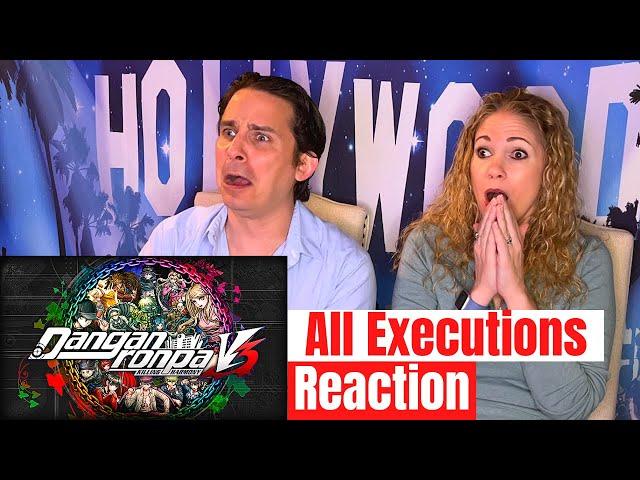 Danganronpa V3 All executions Reactions