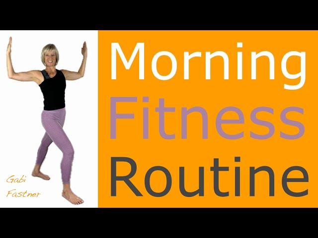 ️ 15 min. Morning Fitness Routine | Morgengymnastik ohne Geräte, im Stehen