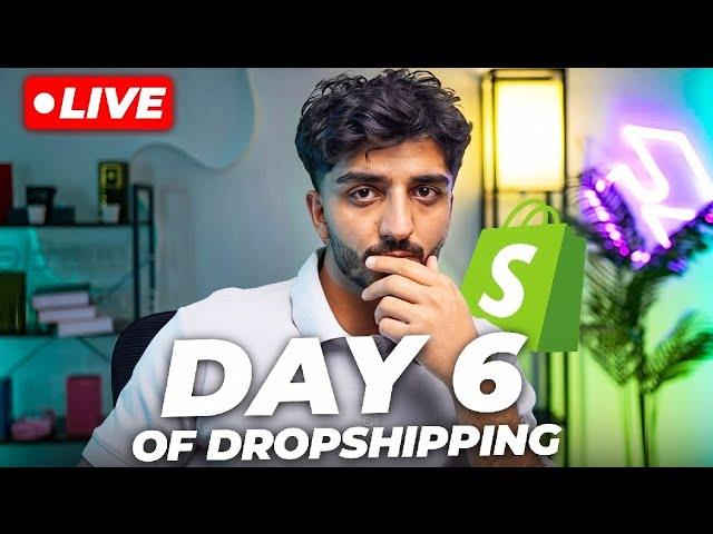 Day 6: We did something wrong... | Live Dropshipping Store Setup