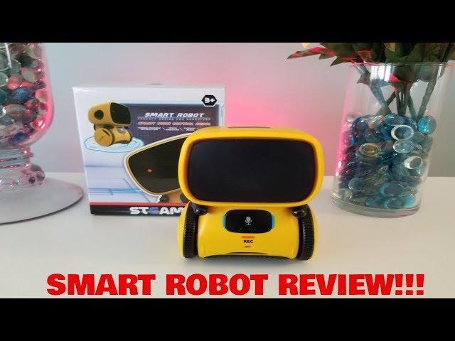 A.T. - The Interactive SMART Robot STEM Toy Review and Operating Instructions Video