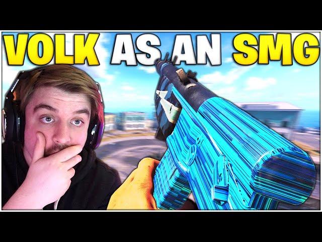 The VOLK On Alcatraz - Worth Using As An SMG!? *Best Volk Setup* (Rebirth Island - Warzone)