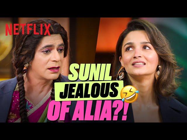 Sunil Grover and Alia Bhatt's HILARIOUS BANTER About Ranbir Kapoor  | #TheGreatIndianKapilShow