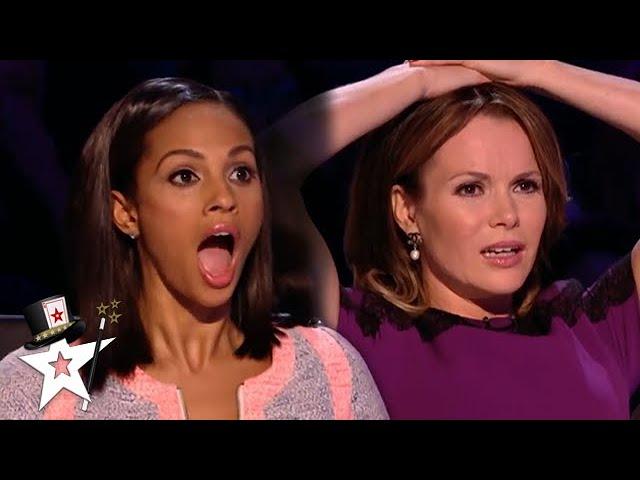 5 UNBELIEVABLE Magic Tricks On Britain's Got Talent! | Magician's Got Talent