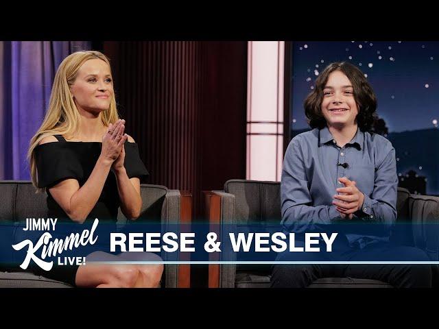 Reese Witherspoon & Jimmy’s Nephew Wesley Kimmel on New Movie Your Place or Mine