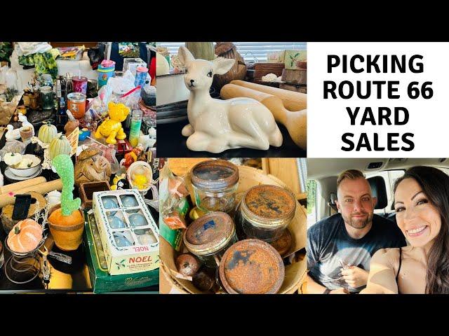 Picking Route 66 Yard Sales with Philly Phlipper! Shopping Yard Sales for a Profit!