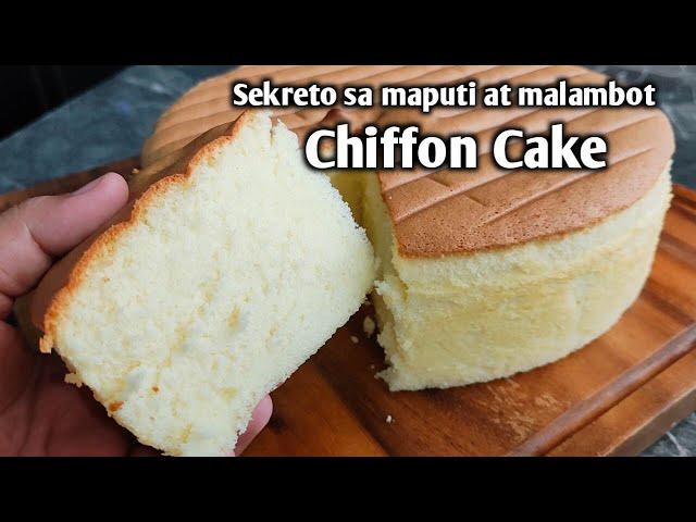 How to make Easy Chiffon Cake