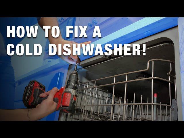 GE Dishwasher Not Heating, Drying or Cleaning? Diagnose and Repair it Yourself!