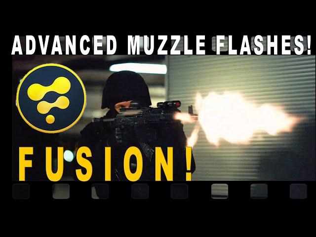 Muzzle Flashes in Blackmagic Fusion: VFX Compositing Tutorial