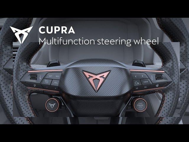 CUPRA Formentor's Multifunction Steering Wheel Explained | CUPRA