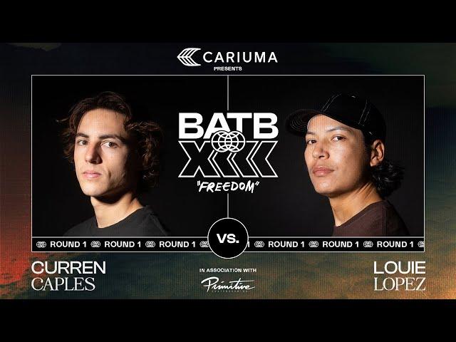 BATB 13: Louie Lopez Vs. Curren Caples - Round 1: Battle At The Berrics Presented By Cariuma