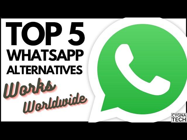 Top 5 Secure WhatsApp Alternatives | Top 5 Messaging Apps | Best WhatsApp Alternatives